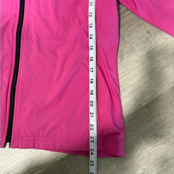 Adidas Fuchsia Windbreaker Jacket. Size Medium. - Picture 4 of 7